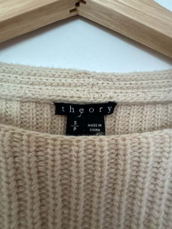 Theory Sweaters - Theory Women's Ribbed Knit Short Sleeve Crewneck Sweater